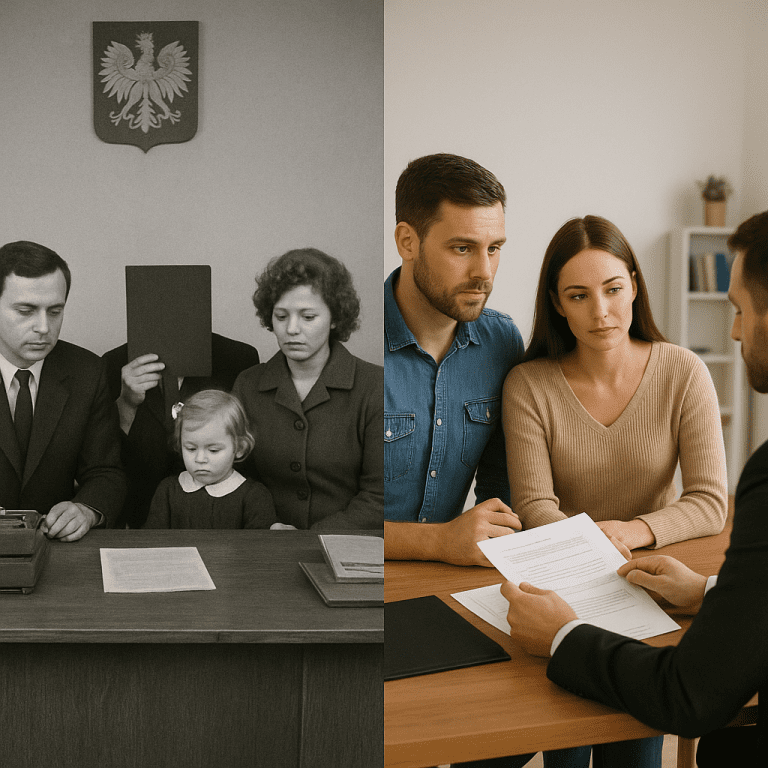Jak zmieniło się prawo rodzinne w Polsce od PRL do dziś